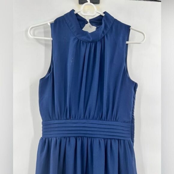 ModCloth fervour blue sleeveless dress size S womens - Picture 2 of 9